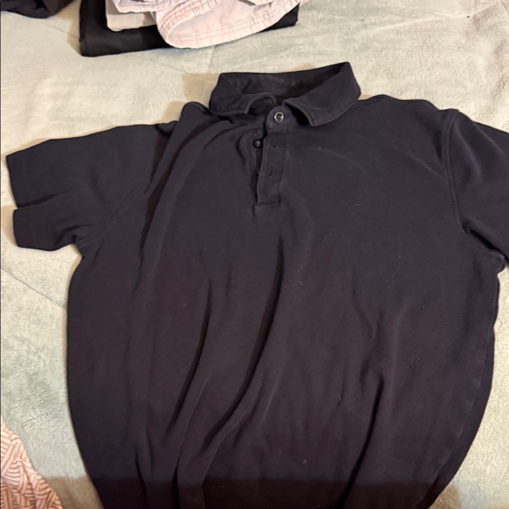 Apt. 9 Men's Classic Black Polo Shirt